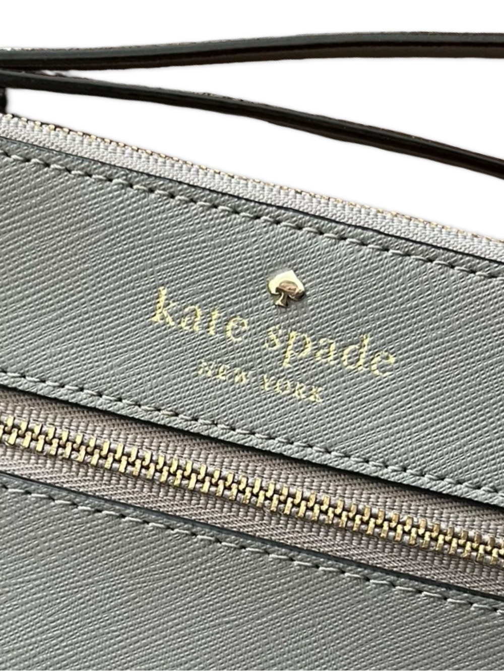Kate Spade Gray Wristlet Wallet - Picture 3 of 6